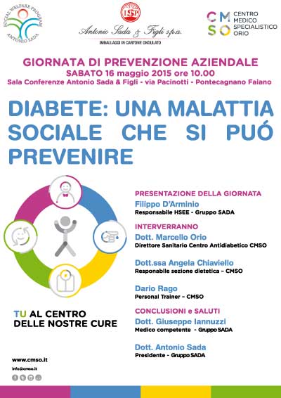 Diabete: una malattia sociale che si può prevenire