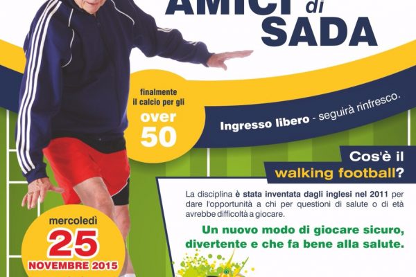 Antonio Sada & Figli promuove il “Walking Football”